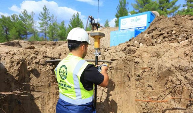 DESKİ’ den Acıpayam Yukarı Gölcük’ün su sorununa kalıcı çözüm