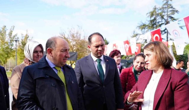 Düzce’de tarımın kalbi millet bahçesinde attı