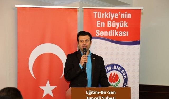 Eğitim-Bir-Sen Tunceli Şube Başkanı Kar’dan Erasmus ödenekleri ile ev eşyası alındığı iddiası