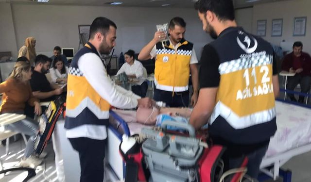 Elazığ’da ambulans servisi çalışanlarına eğitim