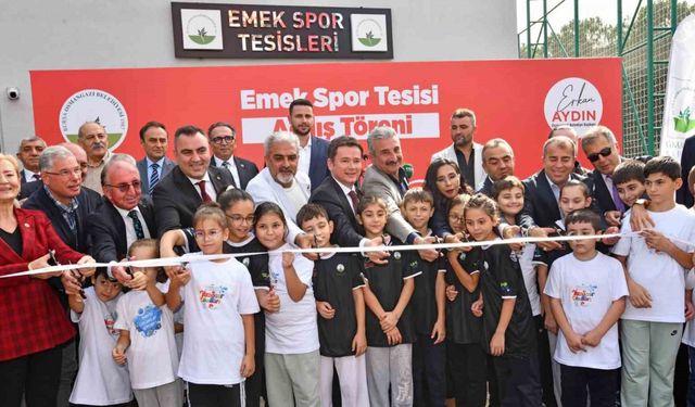 Emek Spor Tesisi hizmete açıldı