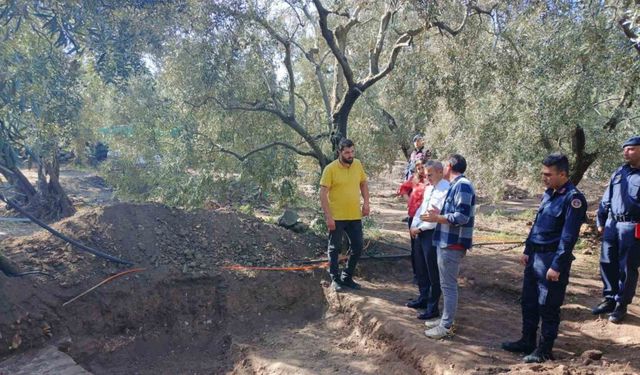 Erdek Kaymakamı Abdullah Atakan Atasoy, Kyzikos Antik Kenti kazı çalışmalarını yerinde inceledi