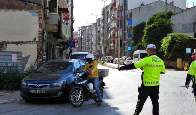 Erdek’teki motosikletlere sıkı denetim başlıyor