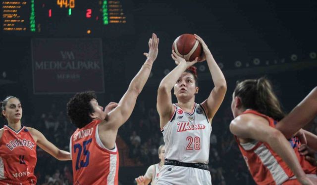 FIBA Kadınlar Euroleague: ÇBK Mersin: 80 - Bourges: 76