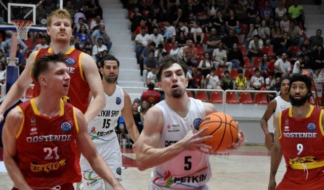 FIBA Şampiyonlar Ligi: Aliağa Petkimspor: 77 - Filou Oostende: 74