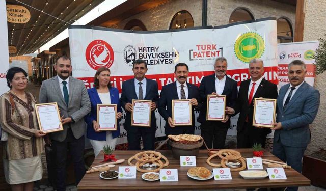 Gastronomi şehri Hatay’da 6 lezzet tescillendi