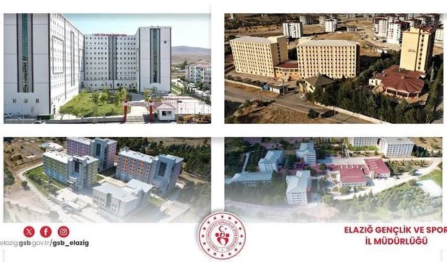 GSB Elazığ: Yurtlarda  olumsuz yok