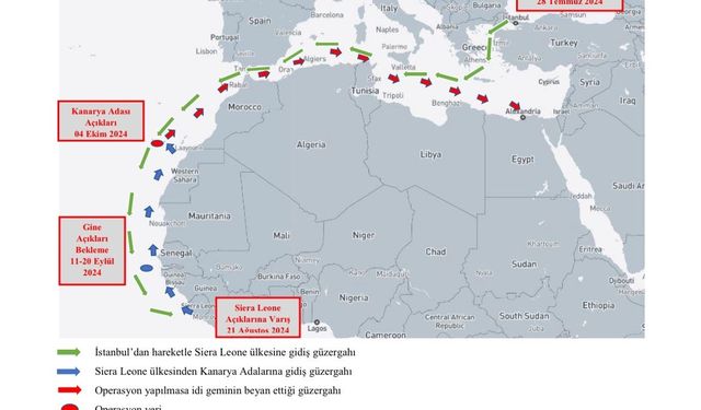 İçişleri Bakanlığından 4 ton kokain ile yakalanan gemi hakkında açıklama