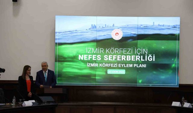 İzmir Körfezi’ne “nefes” aldıracak 14 maddelik eylem planı açıklandı