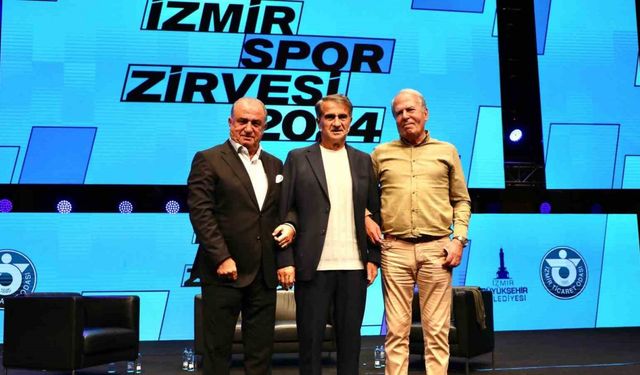 İzmir Spor Zirvesi’nde ‘Efsanelerle Futbol’ oturumu gerçekleştirildi