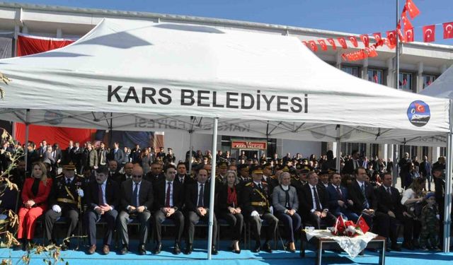 Kars’ta Cumhuriyet Bayramı coşkuyla kutlandı