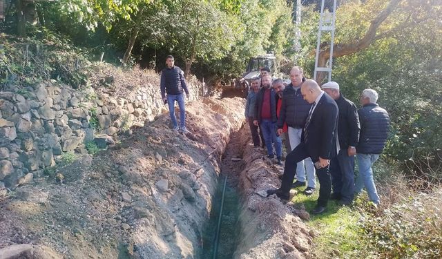 Kaymakam Dr. Nebioğlu köylerde incelemelerde bulundu