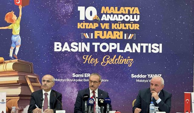 Malatya Anadolu Kitap ve Kültür Fuarı 10. yılında yeniden başlıyor