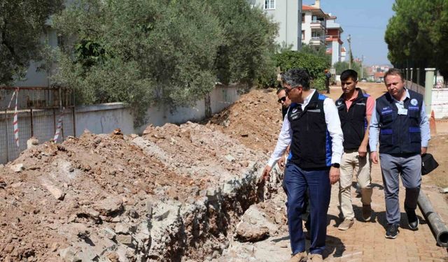 Menteşe Yeniköy ve Kötekli’nin su sorununu çözüldü