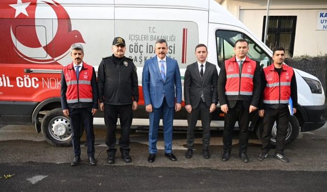 "Mobil göç aracı işlemleri hızlandırıyor"