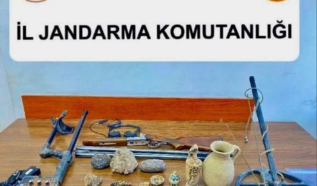 Muğla jandarmasından tarihi eser operasyonu: 1 gözaltı