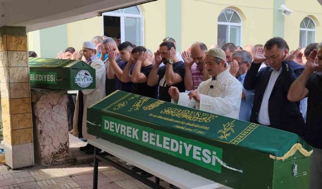 Ormanlık alanda öldürülen dayı ve yeğeni toprağa verildi