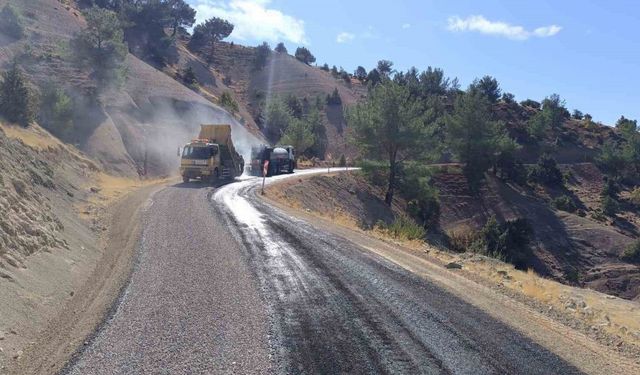 Pazarcık kırsalının yolu büyükşehir belediyesi ile yenileniyor