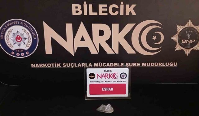 Şahsın şüpheli hareketleri yakayı ele vermesine sebep oldu