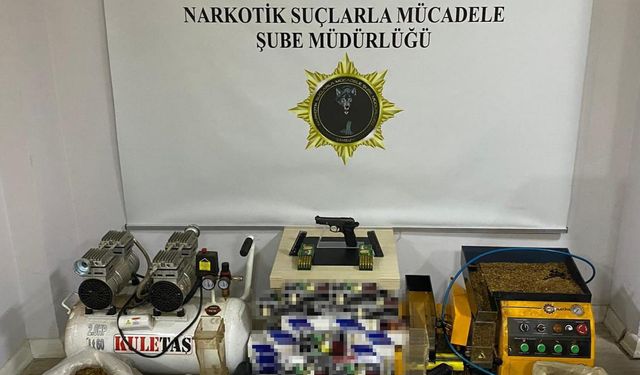 Samsun’da uyuşturucu ve kaçak tütün mamulleri ele geçti: 3 gözaltı