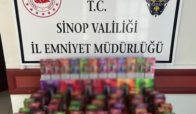 Sinop’ta kaçakçılık operasyonu: 1 gözaltı