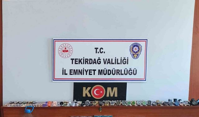 Tekirdağ’da eş zamanlı operasyon: Kaçak içki ve parfüm ele geçirildi