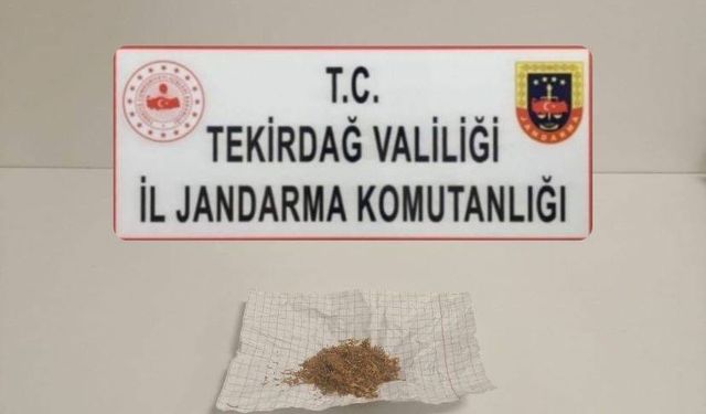 Tekirdağ’da uyuşturucu operasyonları: 3 kişi yakalandı