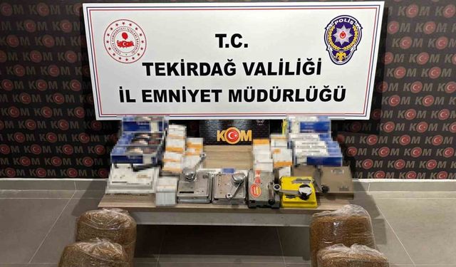 Tekirdağ’daki kaçakçılık operasyonunda 42 kişi hakkında yasal işlem başlatıldı