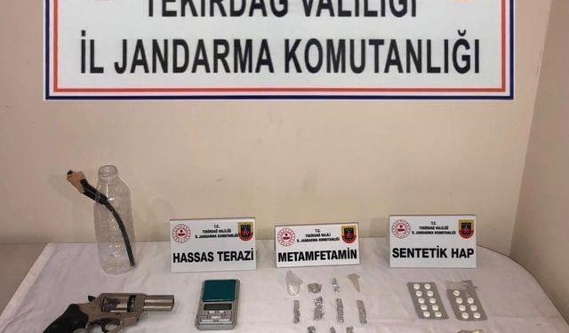 Tekirdağ’daki operasyonlarda çok sayıda uyuşturucu ele geçirildi