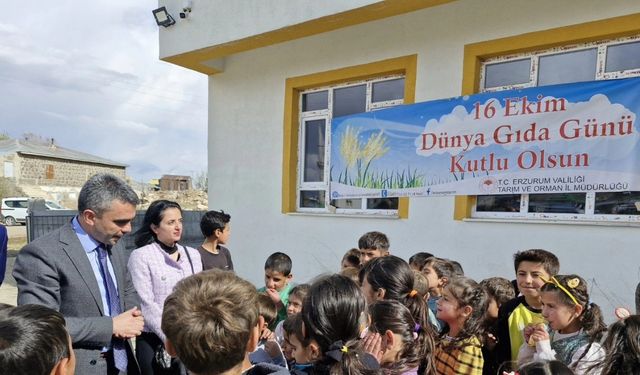 Tekman’da Dünya gıda günü etkinliği