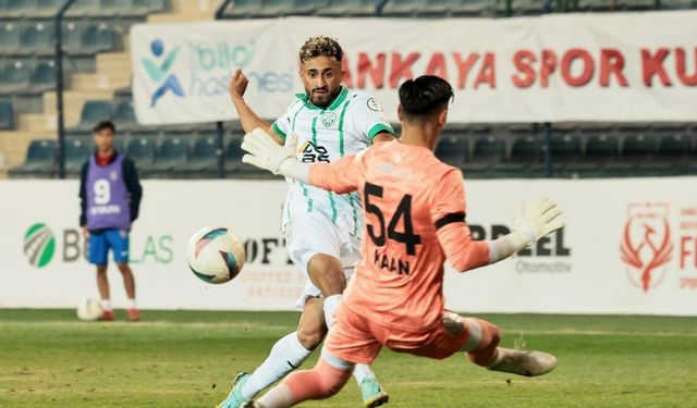 TFF 3. Lig: Çankaya SK: 0 - Aliağaspor FK: 0