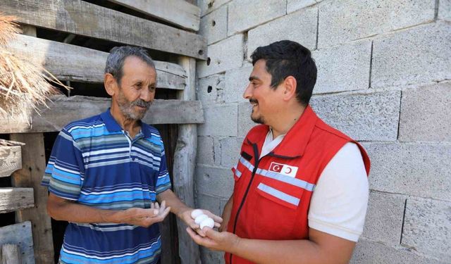 Türk Kızılay’dan depremden etkilenen 2 bin 797 çiftçiye 70,8 milyon destek