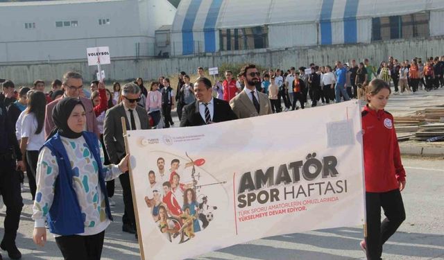 Türkiye Amatör Spor Haftası Vezirköprü’de kutlandı