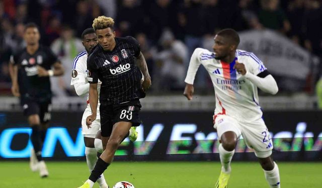 UEFA Avrupa Ligi: Lyon: 0 - Beşiktaş: 0 (İlk yarı)