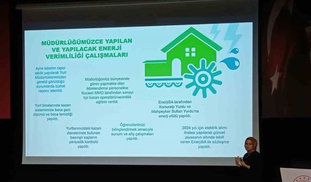 Yurtlarda enerji verimliliği görüşüldü