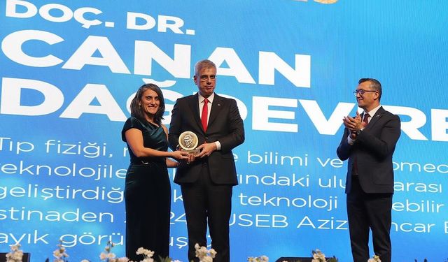 2024 TÜSEB Aziz Sancar Bilim Ödülü Doç. Dr. Canan Dağdeviren’in oldu