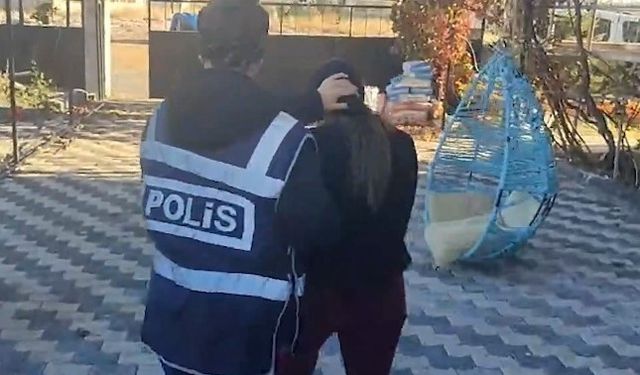 25 yıl 6 ay hapis cezası bulunan kadın yakalandı