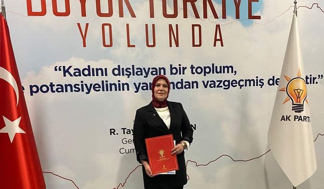 AK Parti Turgutlu Kadın Kolları  Başkanlığına Ebru Temel atandı