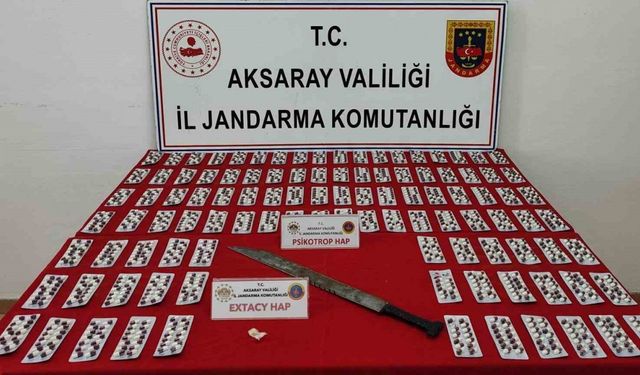 Ankara’dan Aksaray’a uyuşturucu getiren 2 şahıs tutuklandı