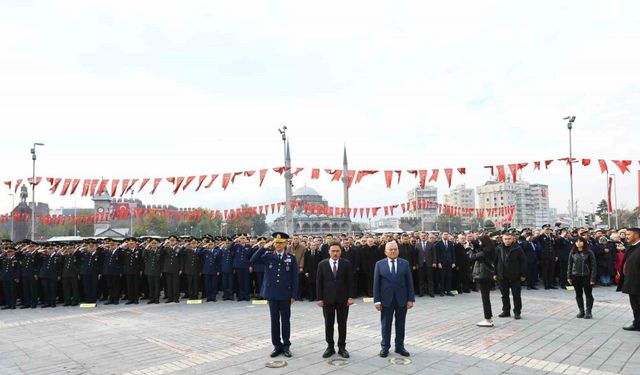 Atatürk, Kayseri’de törenle anıldı