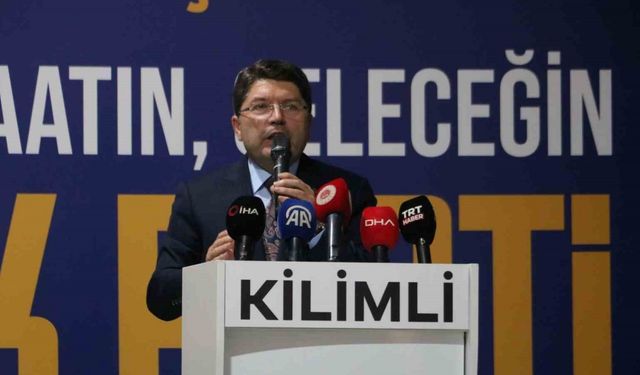 Bakan Tunç: "Bu millet, 22 yıldır Recep Tayyip Erdoğan ve AK Parti’den eser ürettiği için vazgeçmiyor"