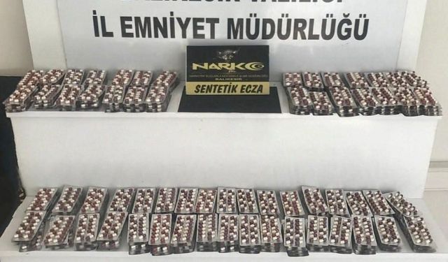 Balıkesir’de uyuşturucu operasyonu