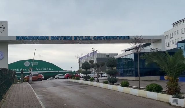 Bandırma Onyedi Eylül Üniversitesi ana girişi için 27 milyon liralık kapı ihalesi