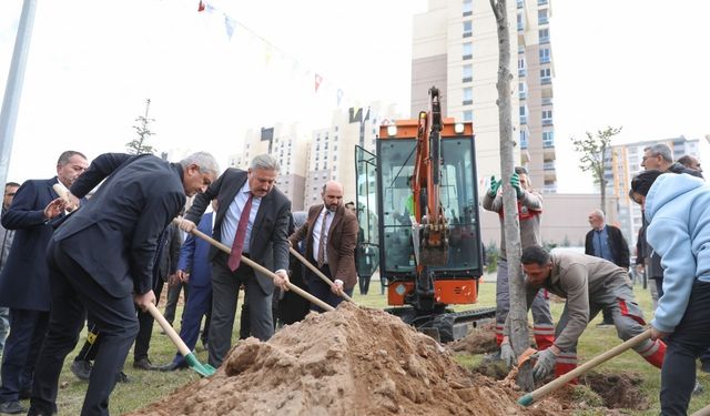 Başkan Palancıoğlu’nun yeşil projesi: “Melikgazi’de fidan değil: ağaç dikiyoruz”