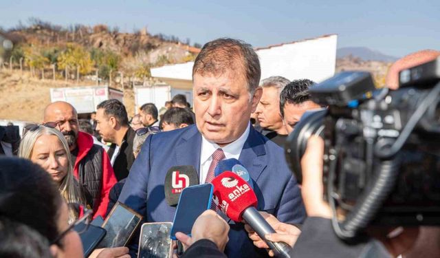 Başkan Tugay: "Biz kötü olalım istiyorlar"