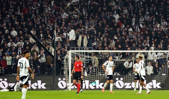 Beşiktaş, Süper Lig’de galibiyet hasretini 4 maça çıkardı