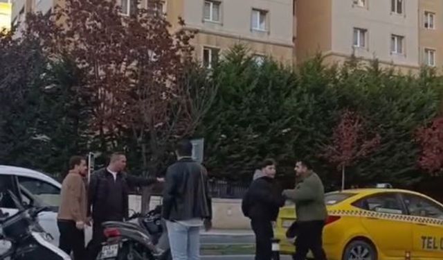 Beylikdüzü’nde polise ve vatandaşa küfür eden taksici gözaltına alındı