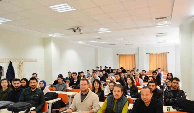 BŞEÜ öğrencilerine ’Alüminyum Ekstrüzyon ve Geri Dönüşüm’ semineri düzenlendi