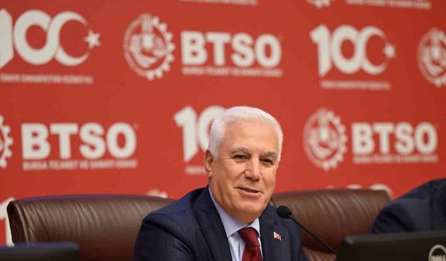 Bursa Büyükşehir Belediye Başkanı Mustafa Bozbey BTSO’nun konuğu oldu