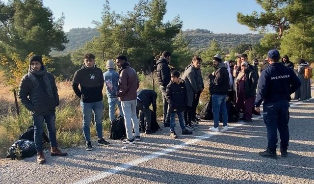 Çanakkale’de 27 kaçak göçmen yakalandı